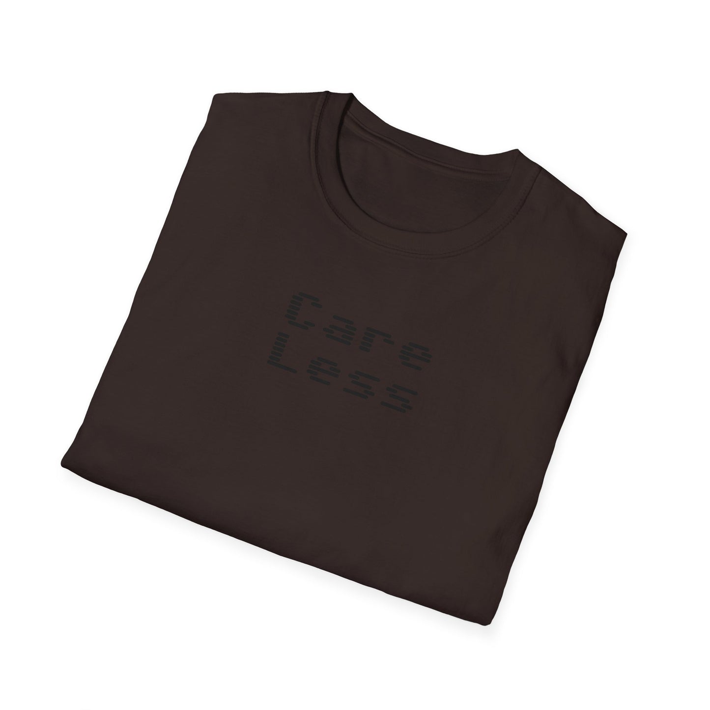 Cool Graphic T-Shirt - Care Less, Casual Wear, Street Style, Gift for Teens, Everyday Comfort, Music Lover Tee