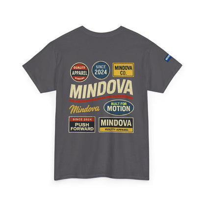 MINDOVA Sticker Series Heavyweight Tee
