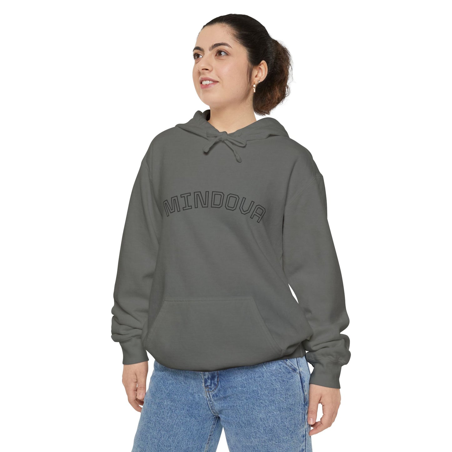 Talk Heavy, Heal Hard Hoodie — Graphic Mindoura Pullover