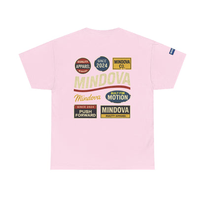 MINDOVA Sticker Series Heavyweight Tee