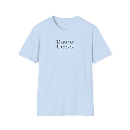 Cool Graphic T-Shirt - Care Less, Casual Wear, Street Style, Gift for Teens, Everyday Comfort, Music Lover Tee