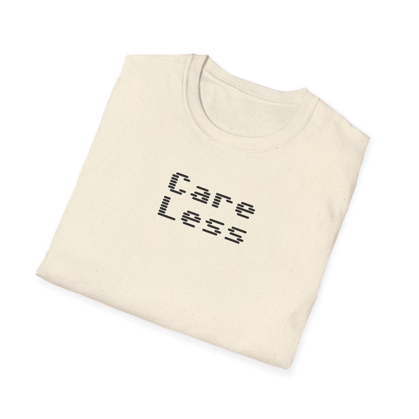 Cool Graphic T-Shirt - Care Less, Casual Wear, Street Style, Gift for Teens, Everyday Comfort, Music Lover Tee