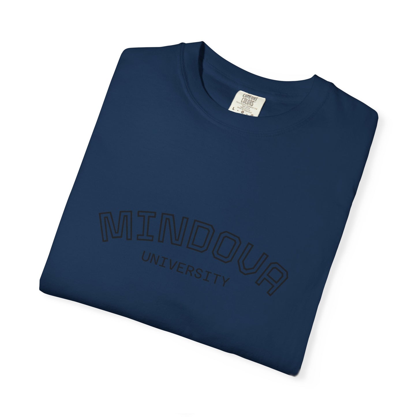 Mindoura University T‑Shirt — Classic Collegiate Tee
