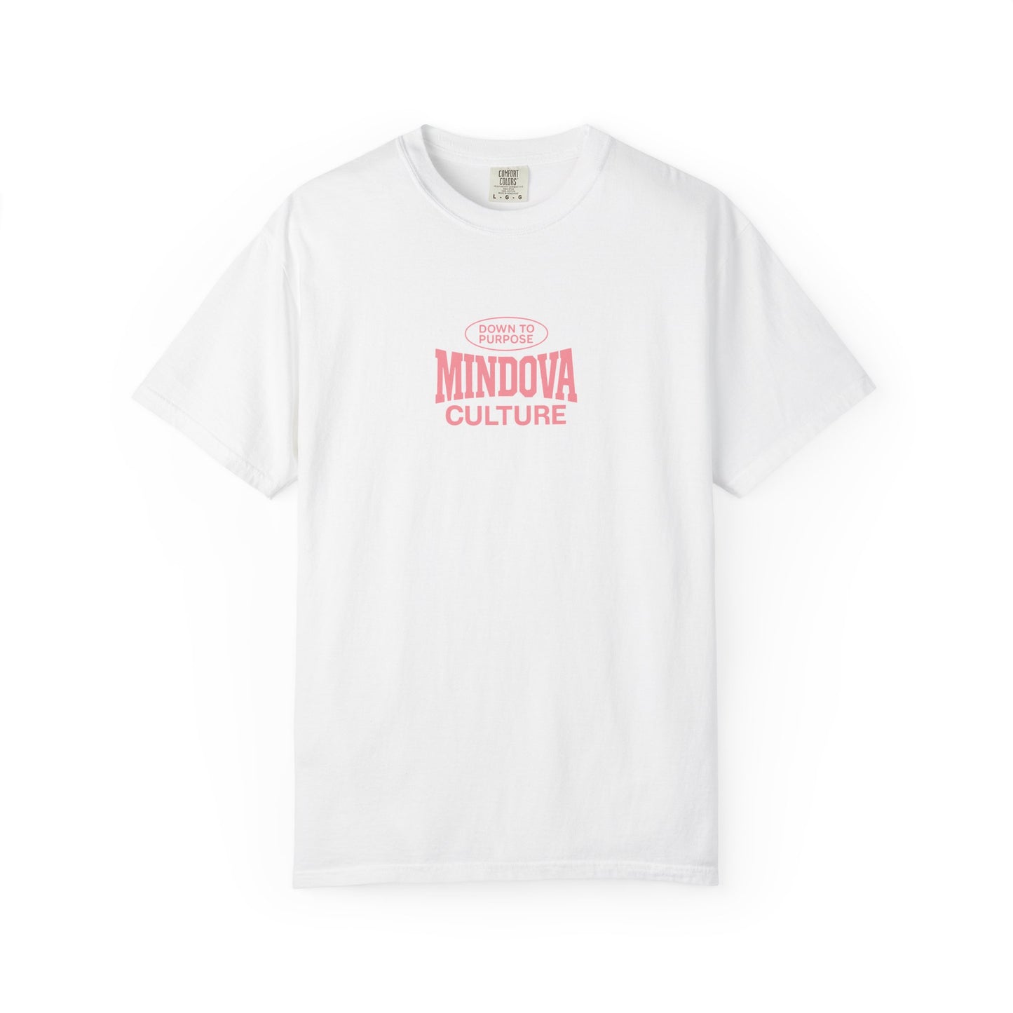 MINDOVA Culture Tee – Pastel Pink Edition