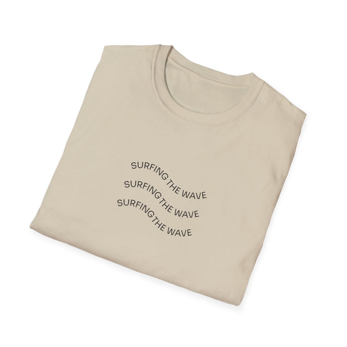 Surf the Positive Waves Unisex Softstyle T-Shirt