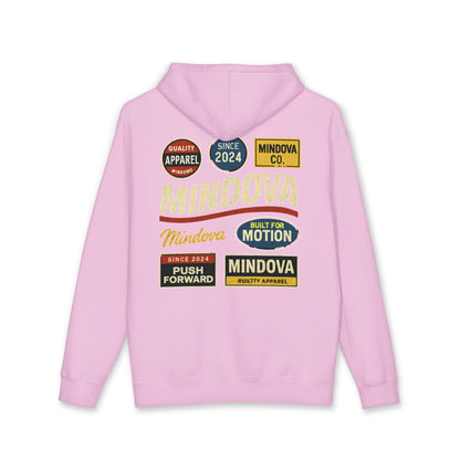 MINDOVA Sticker Collection Hoodie.