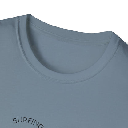 Surf the Positive Waves Unisex Softstyle T-Shirt