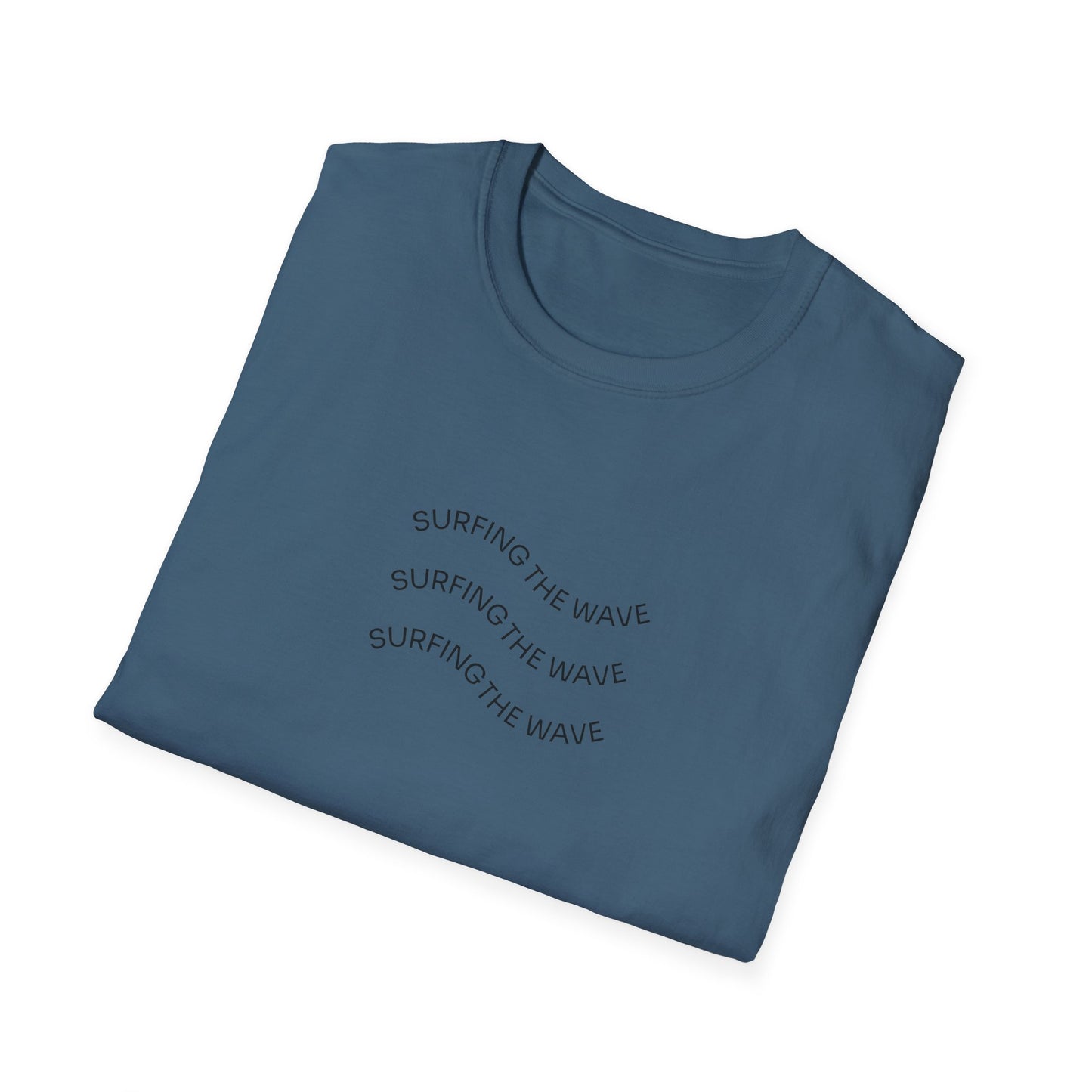 Surf the Positive Waves Unisex Softstyle T-Shirt