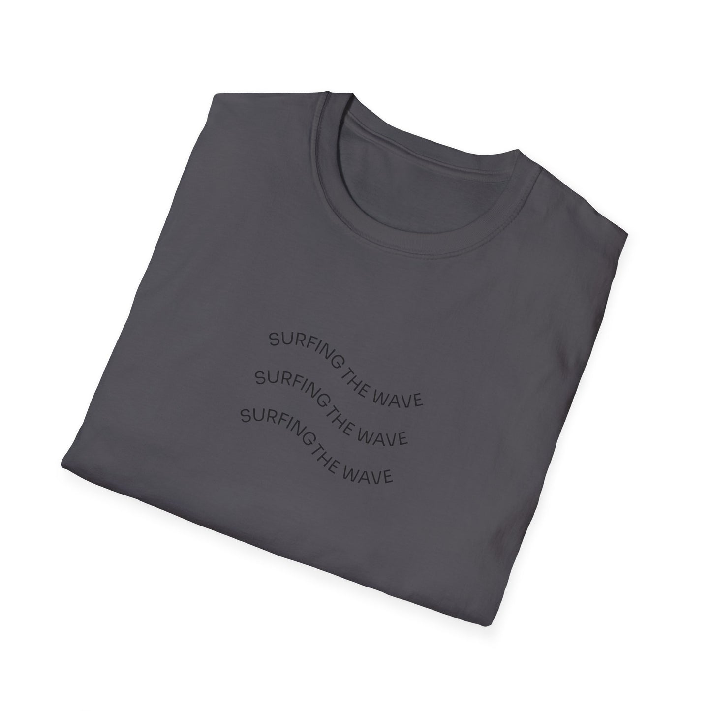 Surf the Positive Waves Unisex Softstyle T-Shirt
