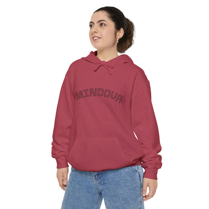 Talk Heavy, Heal Hard Hoodie — Graphic Mindoura Pullover