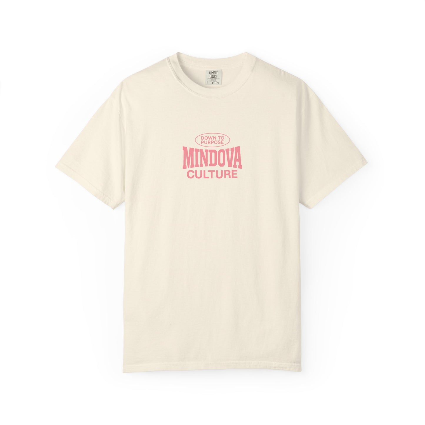 MINDOVA Culture Tee – Pastel Pink Edition