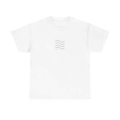 Minimal Wave Tee — Subtle Nautical Line Art T-Shirt