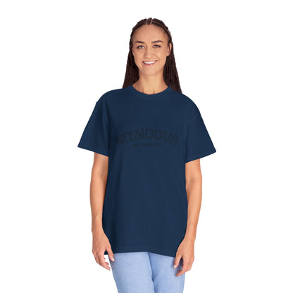 Mindoura University T‑Shirt — Classic Collegiate Tee