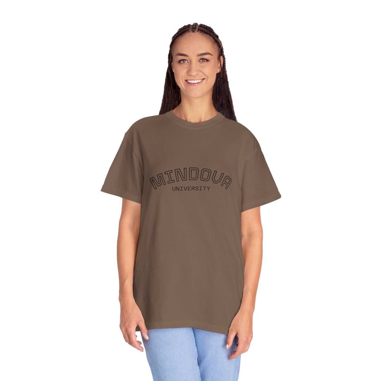 Mindoura University T‑Shirt — Classic Collegiate Tee