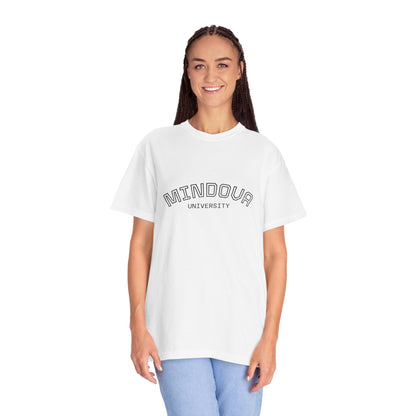 Mindoura University T‑Shirt — Classic Collegiate Tee