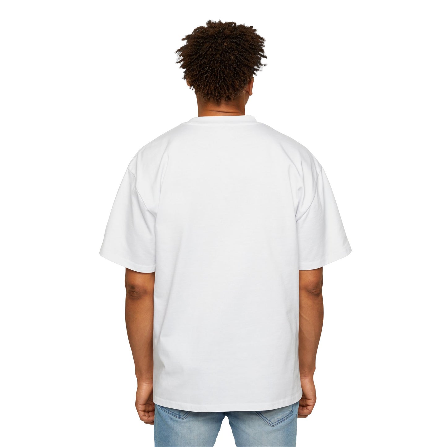 Minuoqa University Arch Logo Tee — Oversized Men's College Shirt