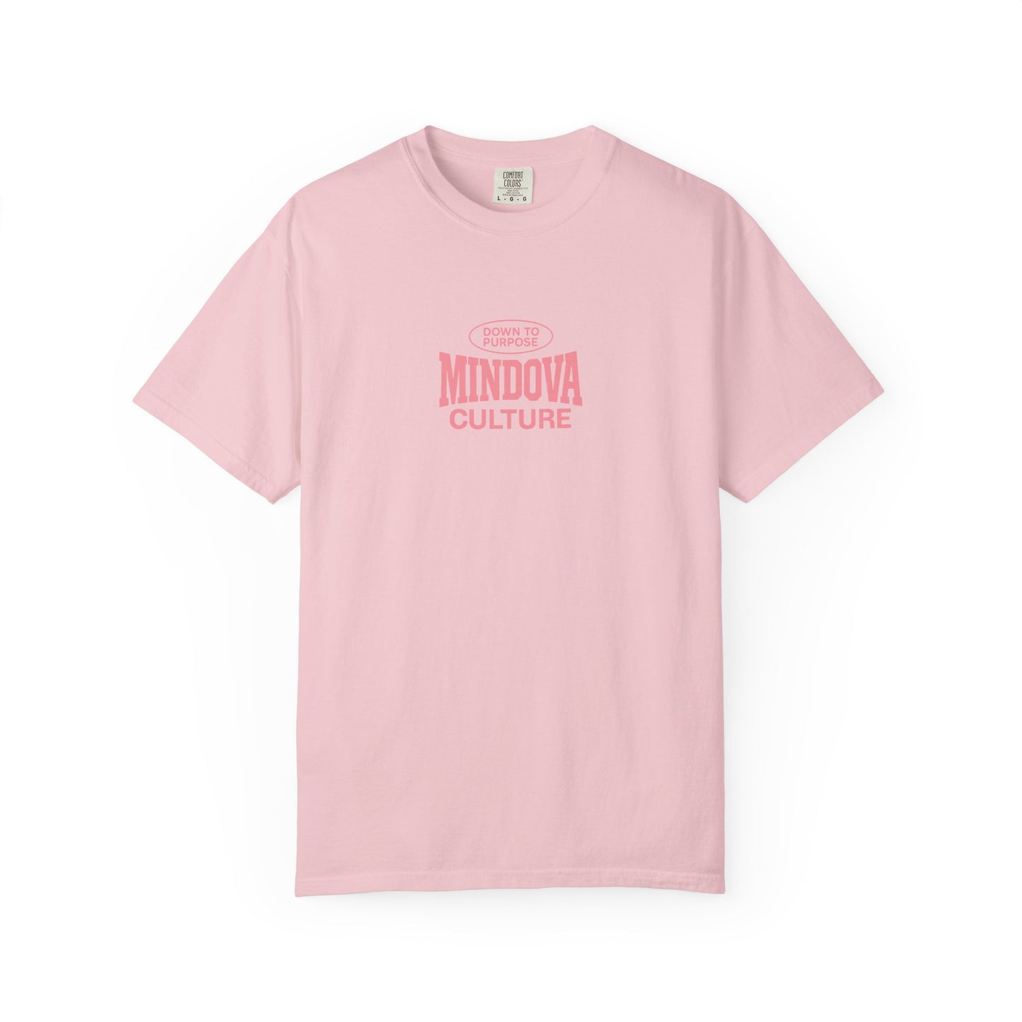 MINDOVA Culture Tee – Pastel Pink Edition