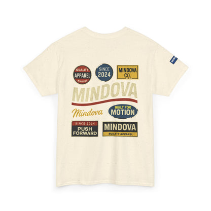 MINDOVA Sticker Series Heavyweight Tee