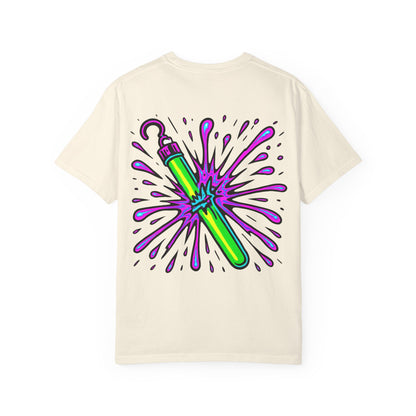 Glow Stick Humor T-shirt, Unisex Cotton Tee for Parties, Fun Gift, Festival Apparel, Glow Party T-shirt, Youth and Adults