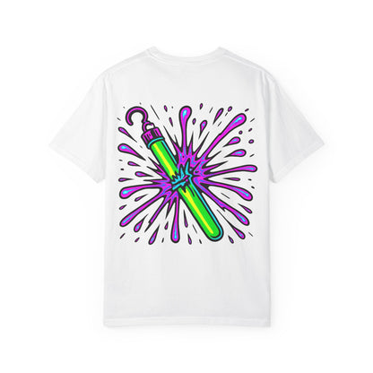 Glow Stick Humor T-shirt, Unisex Cotton Tee for Parties, Fun Gift, Festival Apparel, Glow Party T-shirt, Youth and Adults