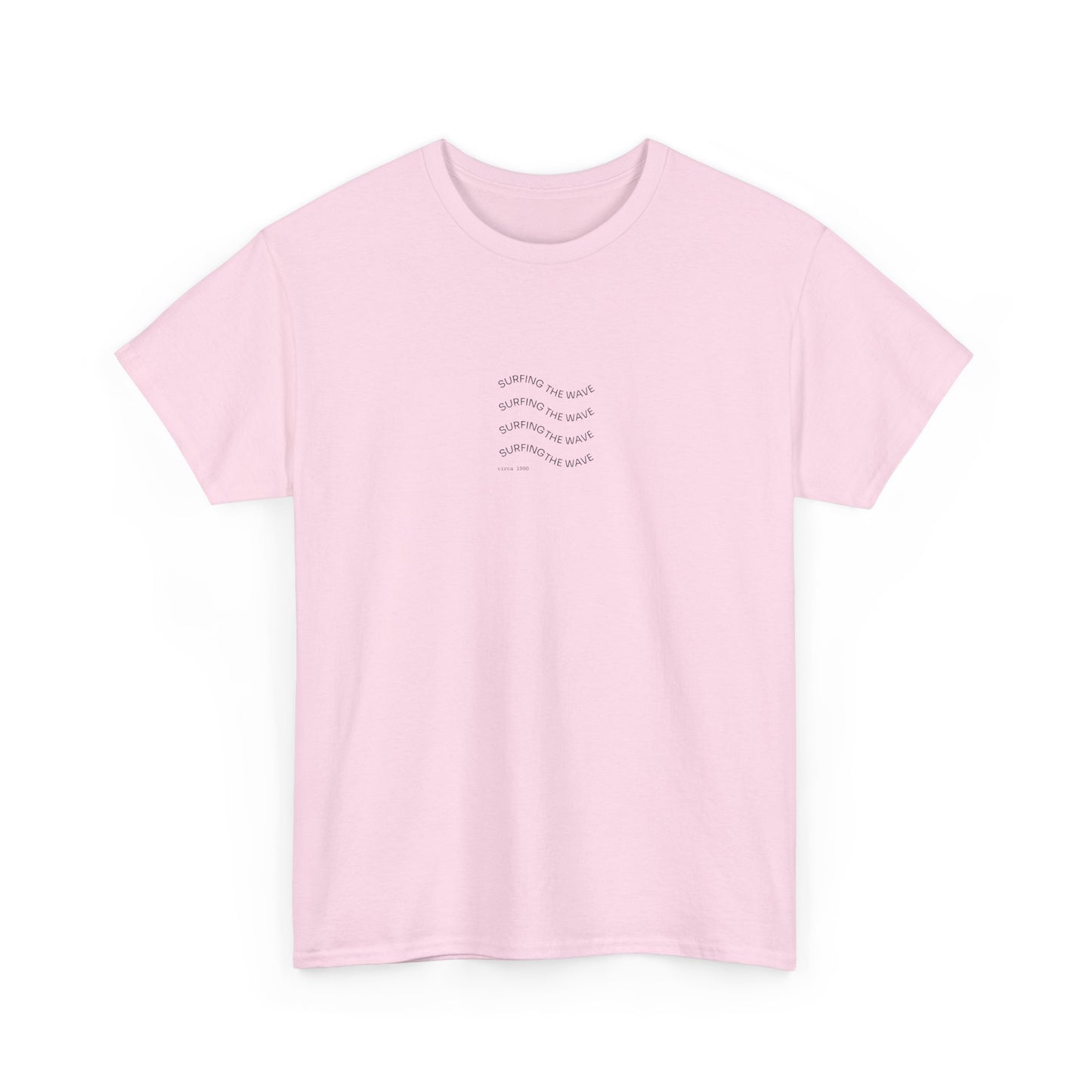 Minimal Wave Tee — Subtle Nautical Line Art T-Shirt