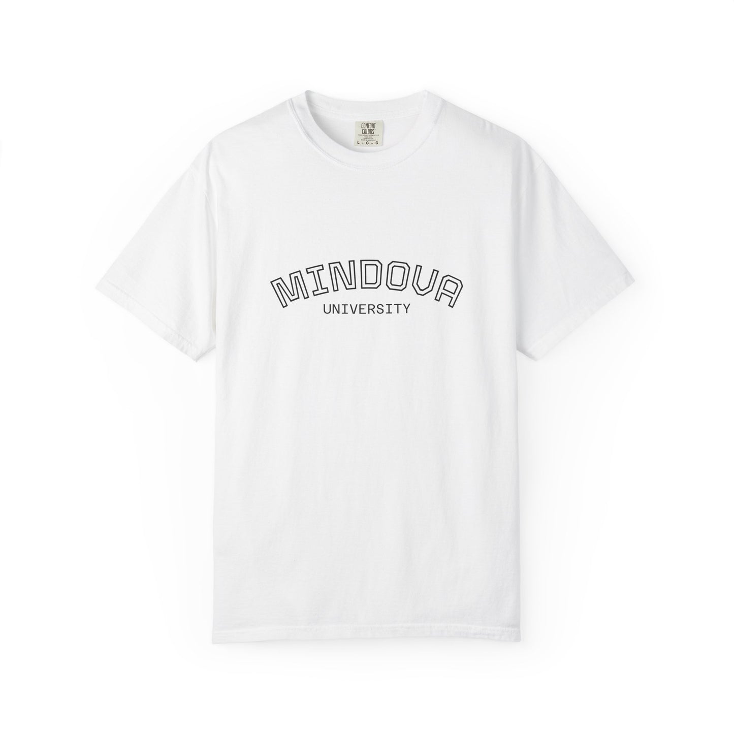 Mindoura University T‑Shirt — Classic Collegiate Tee