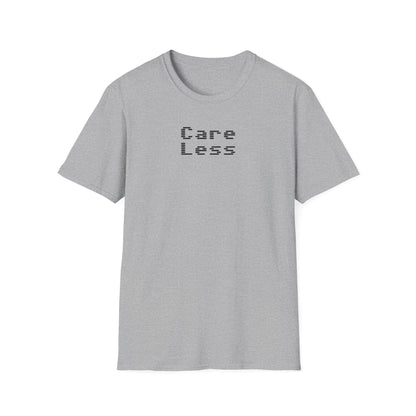 Cool Graphic T-Shirt - Care Less, Casual Wear, Street Style, Gift for Teens, Everyday Comfort, Music Lover Tee