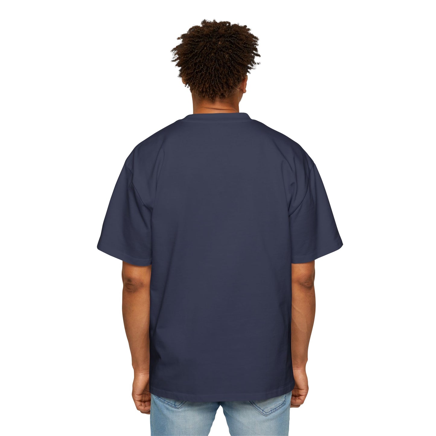 Minuoqa University Arch Logo Tee — Oversized Men's College Shirt