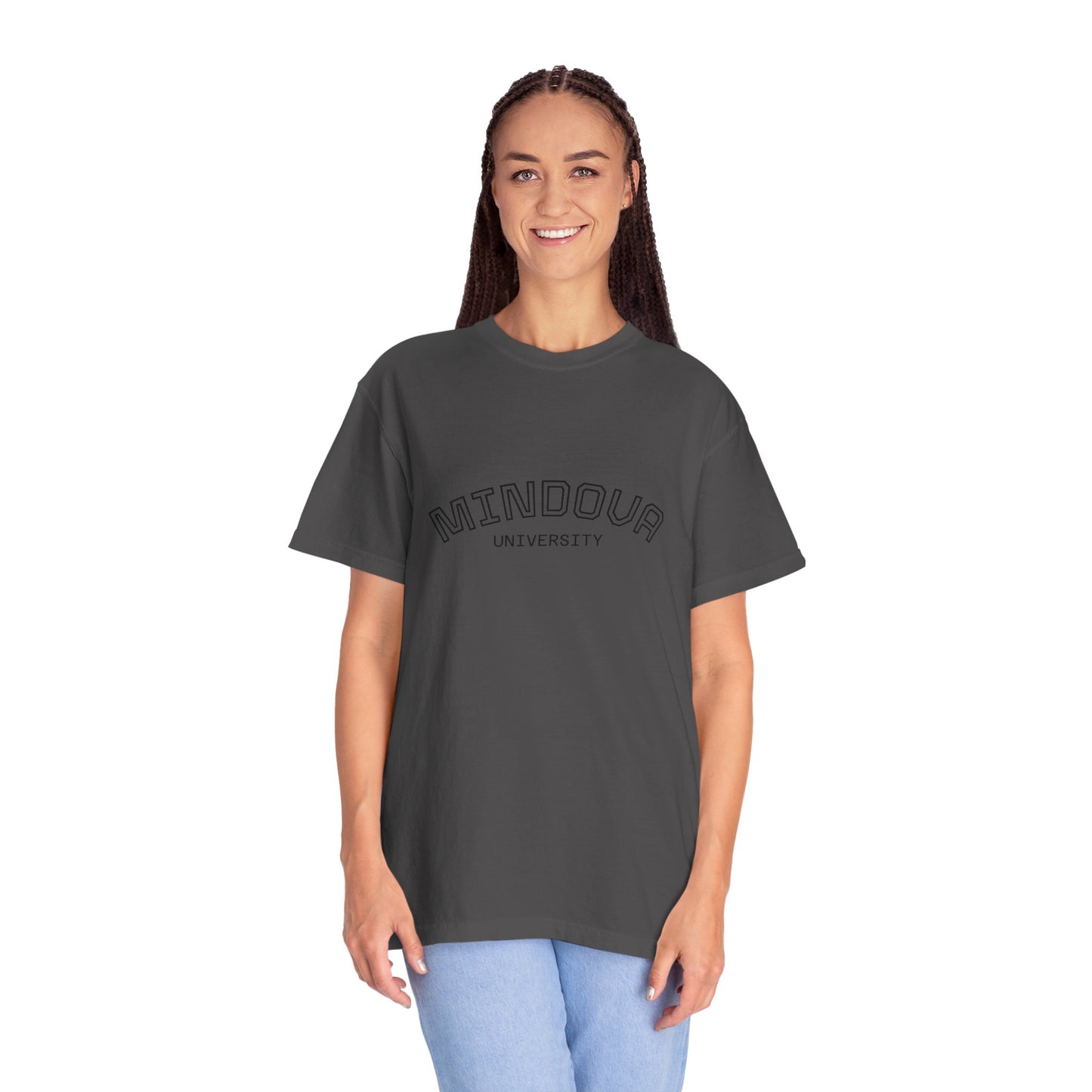 Mindoura University T‑Shirt — Classic Collegiate Tee