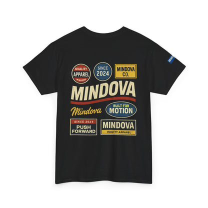 MINDOVA Sticker Series Heavyweight Tee