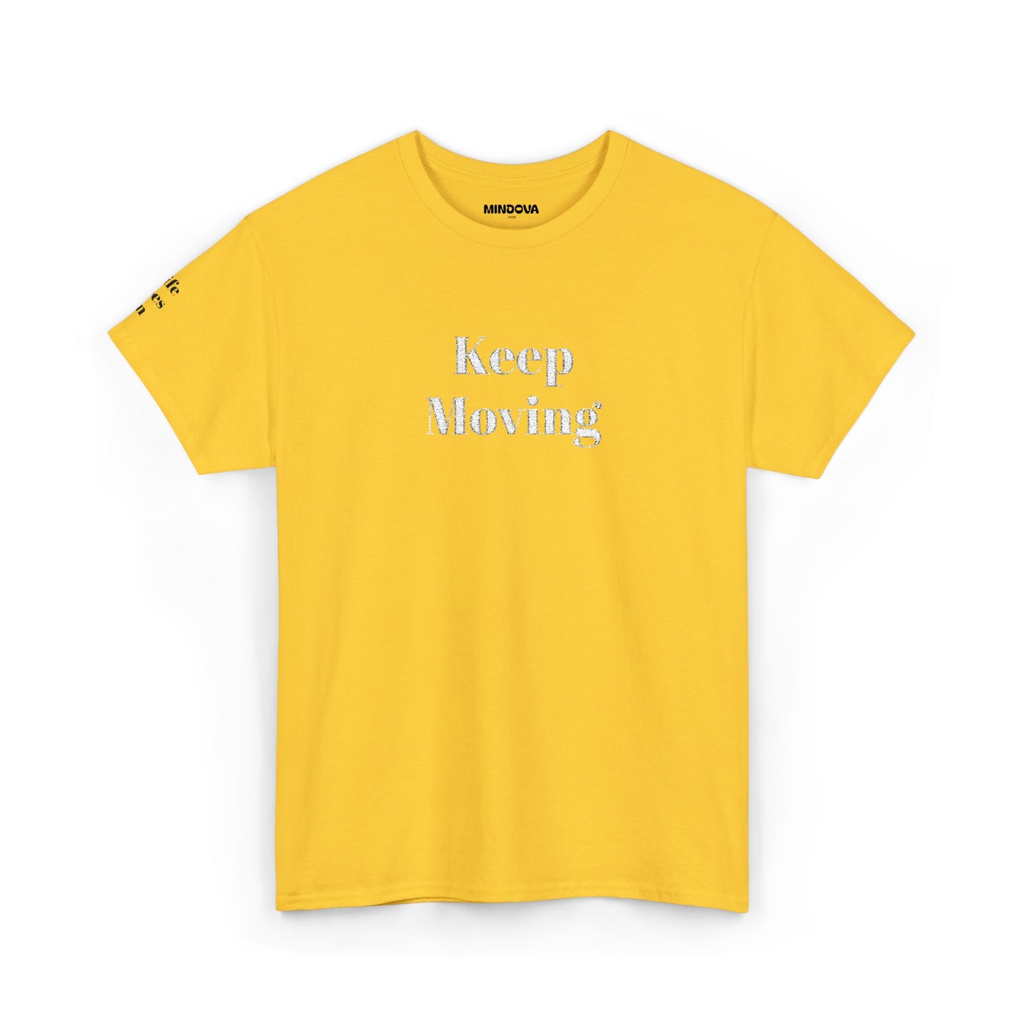 Keep Moving Tee — Motivational Graphic T-Shirt