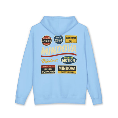 MINDOVA Sticker Collection Hoodie.