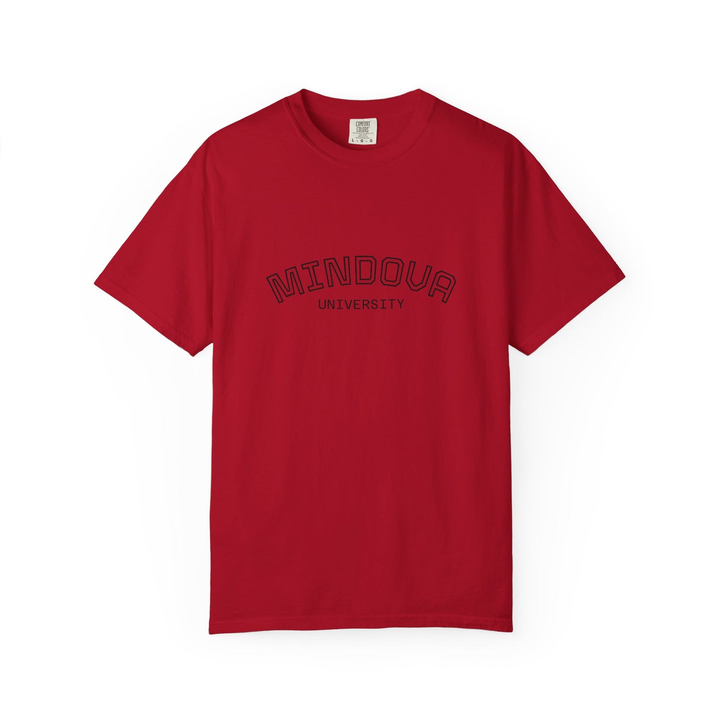 Mindoura University T‑Shirt — Classic Collegiate Tee