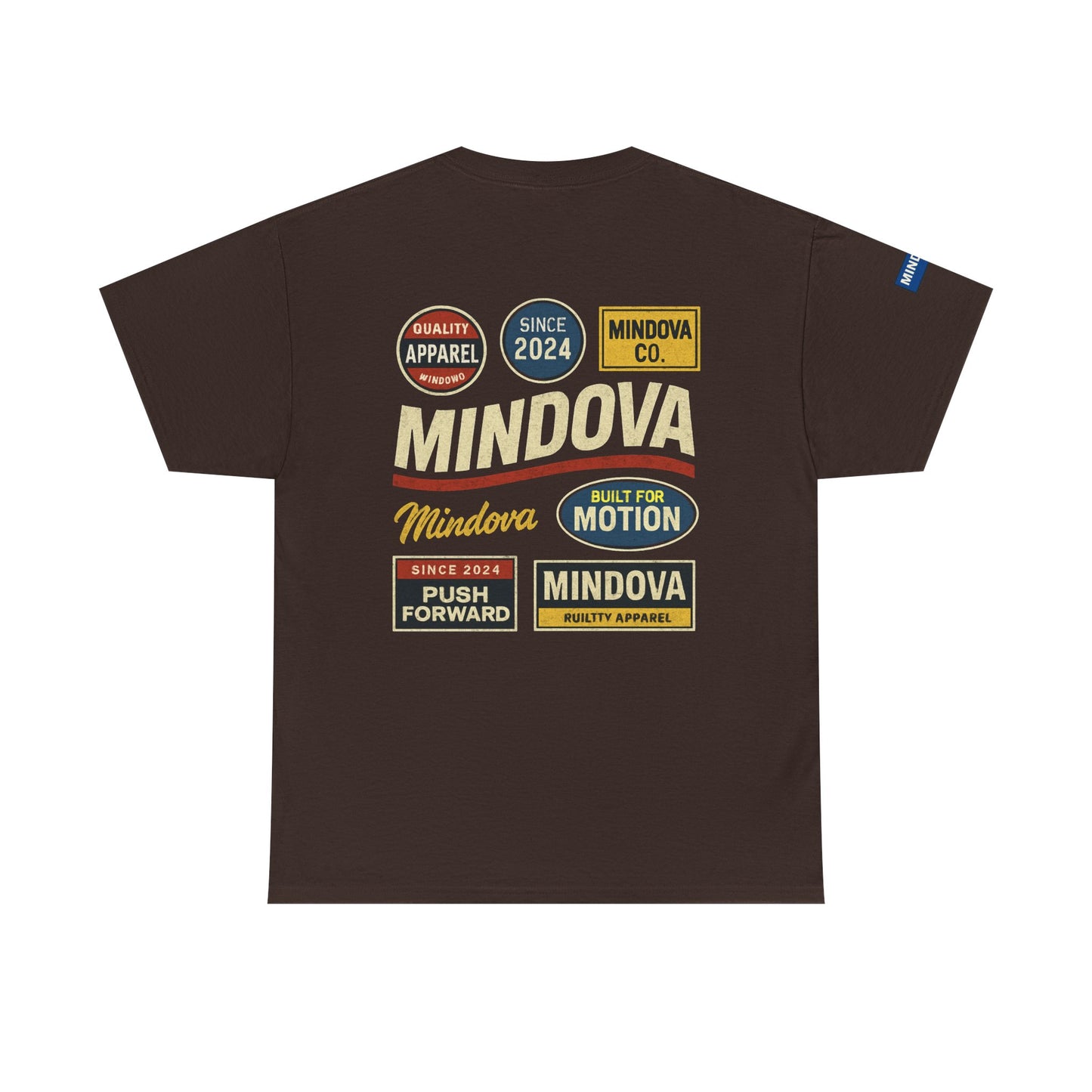 MINDOVA Sticker Series Heavyweight Tee