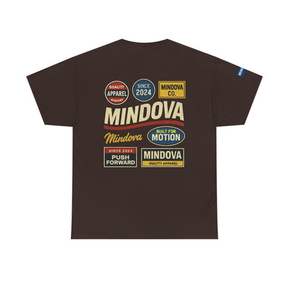 MINDOVA Sticker Series Heavyweight Tee