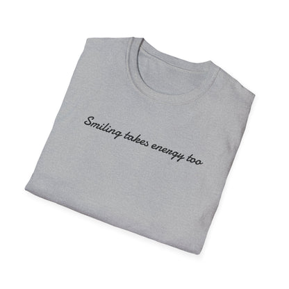 Smiley Candle T-Shirt, Soft Cotton Tee, Casual Wear, Gift for Friends, Happy Vibes, Everyday Comfort