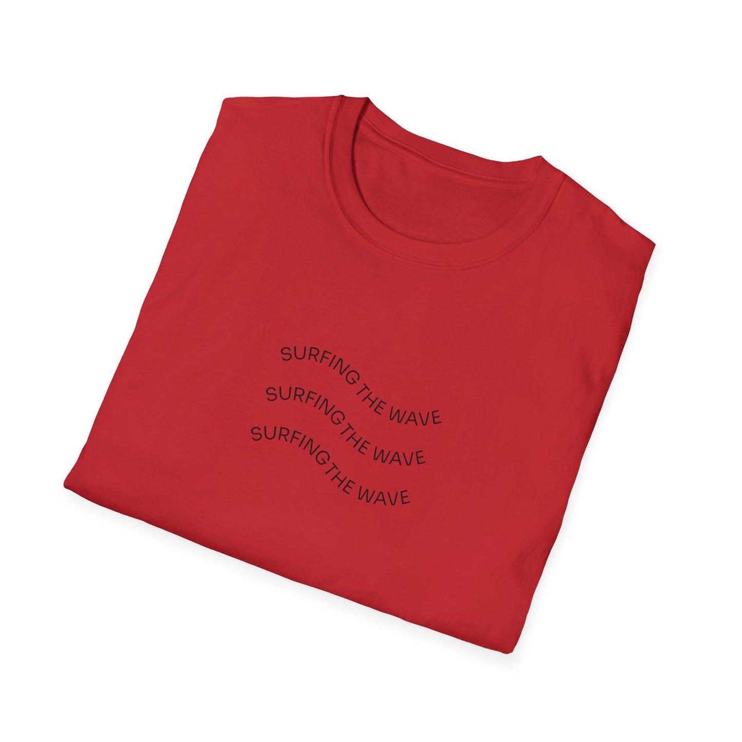 Surf the Positive Waves Unisex Softstyle T-Shirt