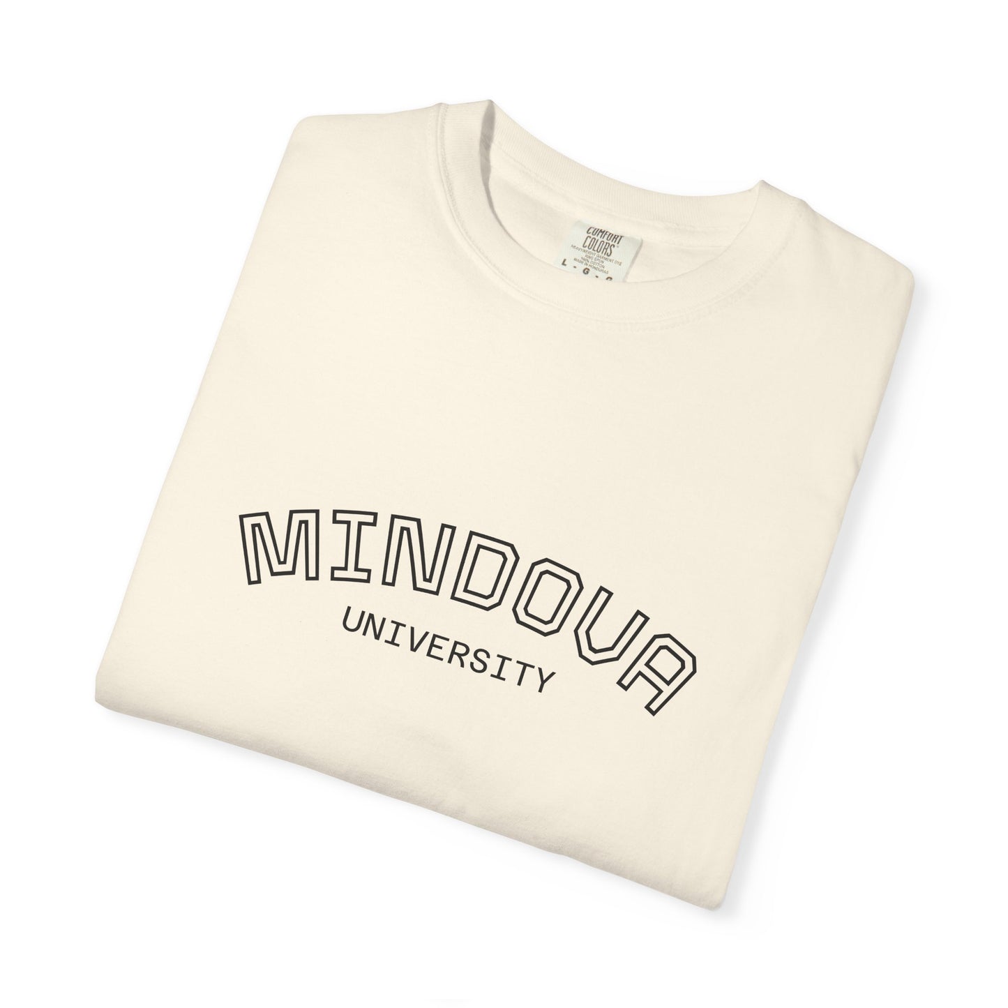 Mindoura University T‑Shirt — Classic Collegiate Tee