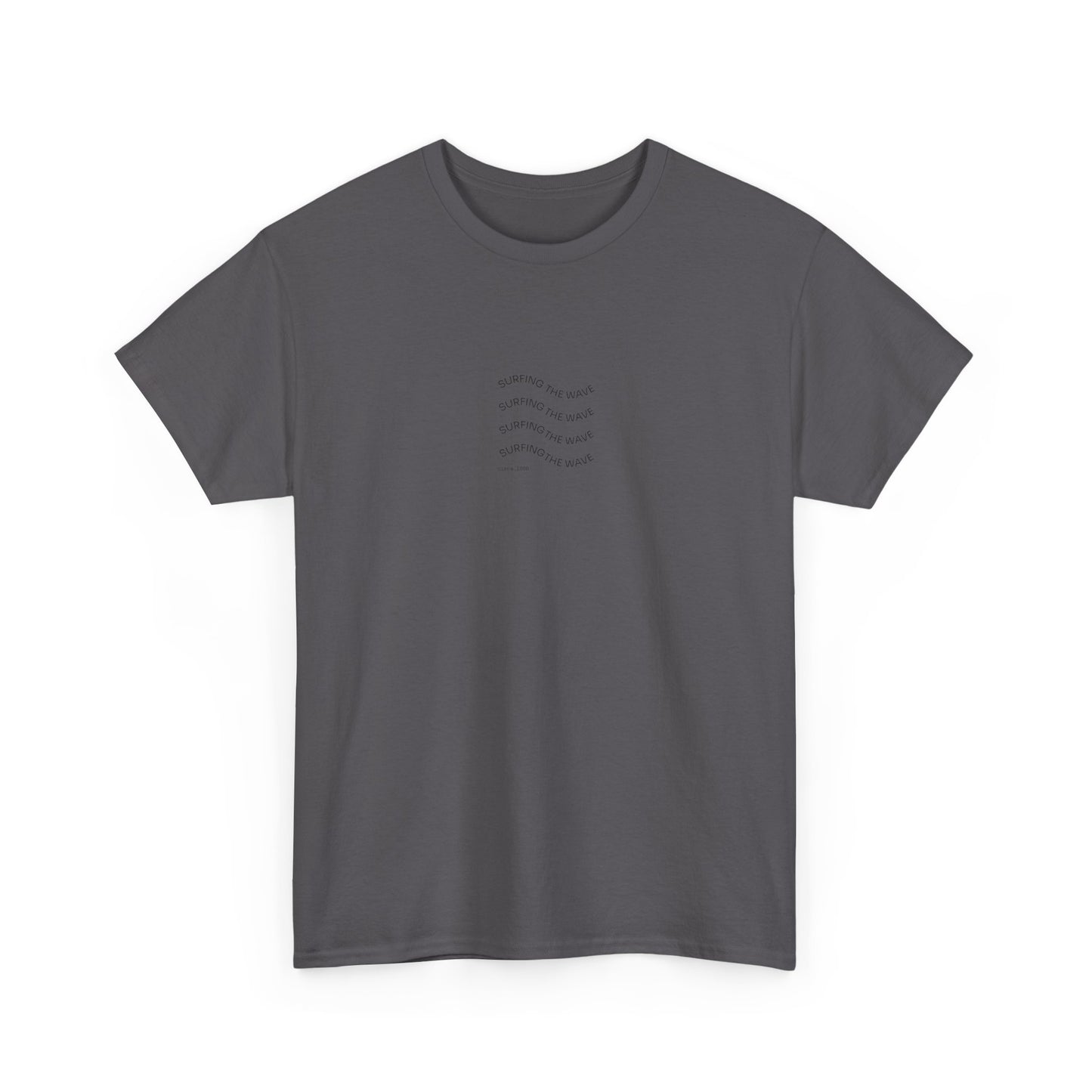 Minimal Wave Tee — Subtle Nautical Line Art T-Shirt
