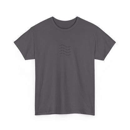 Minimal Wave Tee — Subtle Nautical Line Art T-Shirt