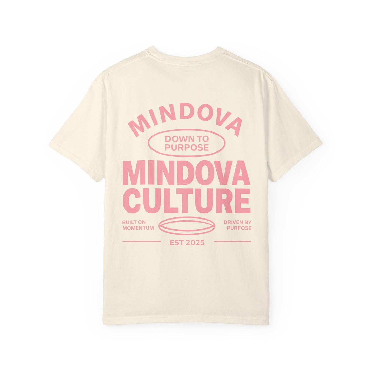 MINDOVA Culture Tee – Pastel Pink Edition