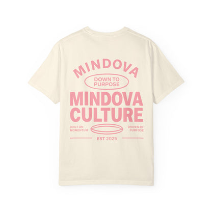 MINDOVA Culture Tee – Pastel Pink Edition