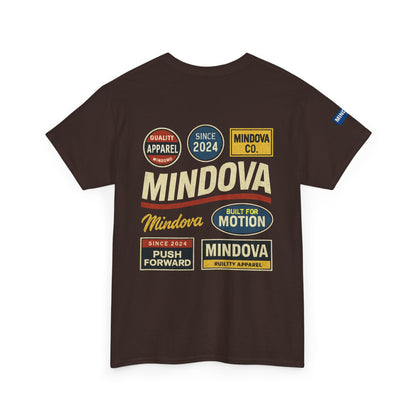 MINDOVA Sticker Series Heavyweight Tee
