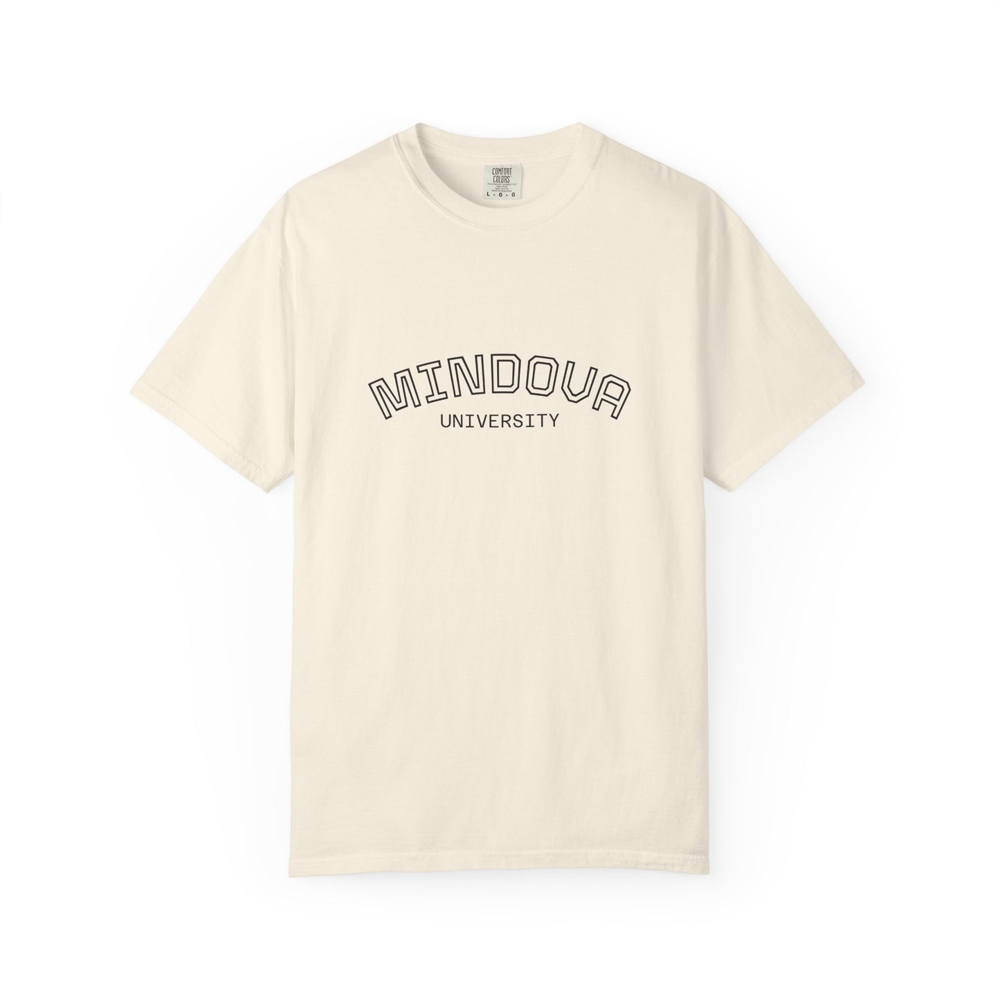 Mindoura University T‑Shirt — Classic Collegiate Tee