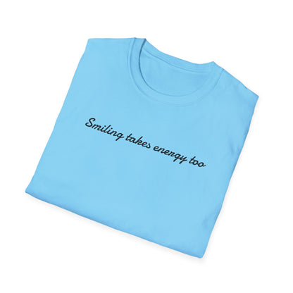 Smiley Candle T-Shirt, Soft Cotton Tee, Casual Wear, Gift for Friends, Happy Vibes, Everyday Comfort