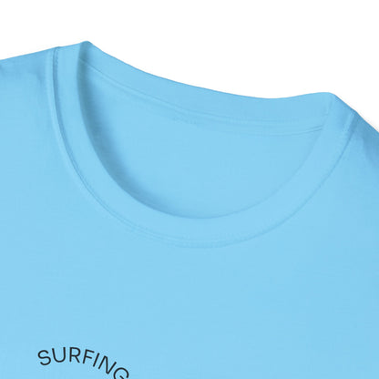 Surf the Positive Waves Unisex Softstyle T-Shirt