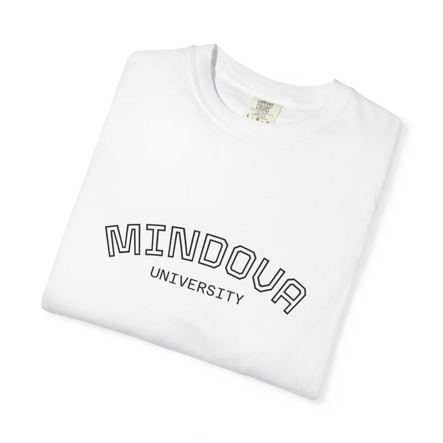 Mindoura University T‑Shirt — Classic Collegiate Tee