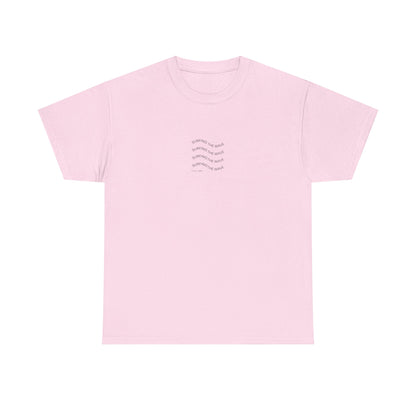 Minimal Wave Tee — Subtle Nautical Line Art T-Shirt