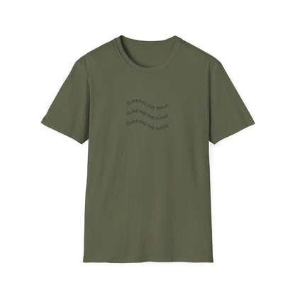 Surf the Positive Waves Unisex Softstyle T-Shirt