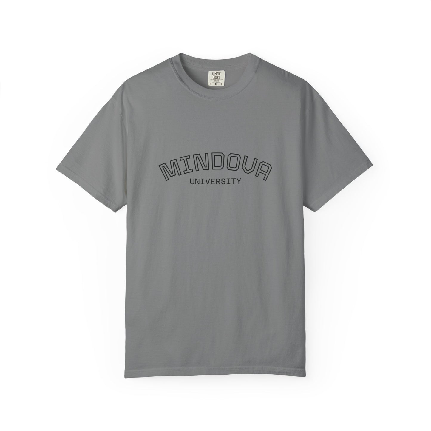 Mindoura University T‑Shirt — Classic Collegiate Tee